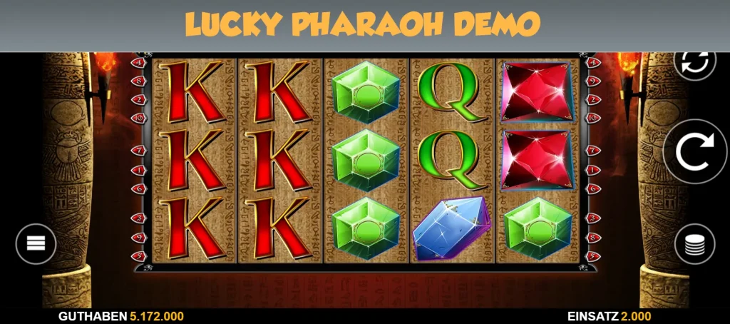 lucky pharaoh demo