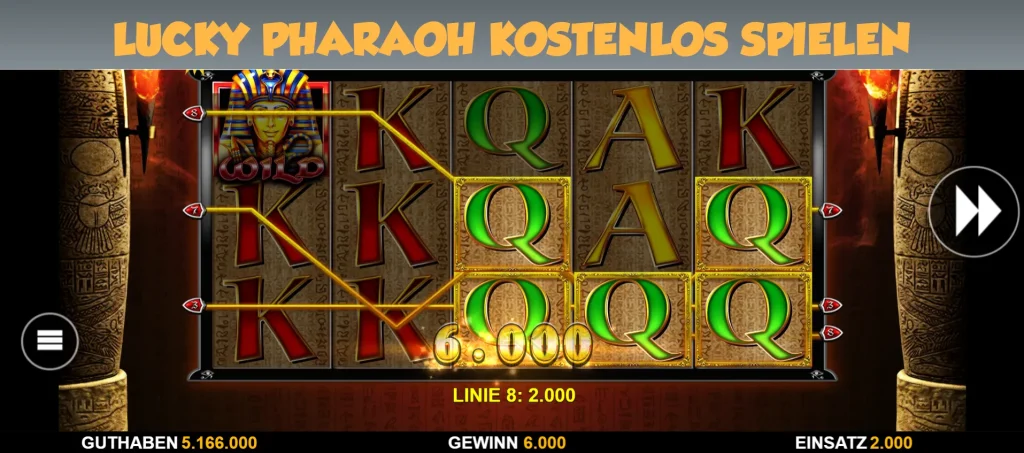 lucky pharaoh kostenlos spielen