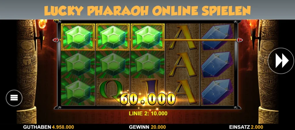 lucky pharaoh online spielen