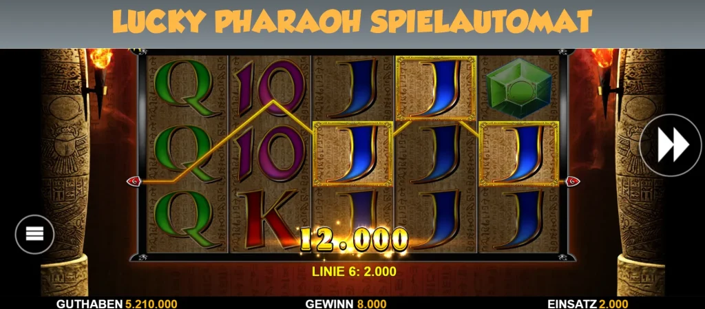 lucky pharaoh spielautomat