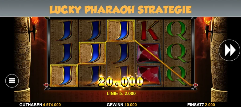 lucky pharaoh strategie