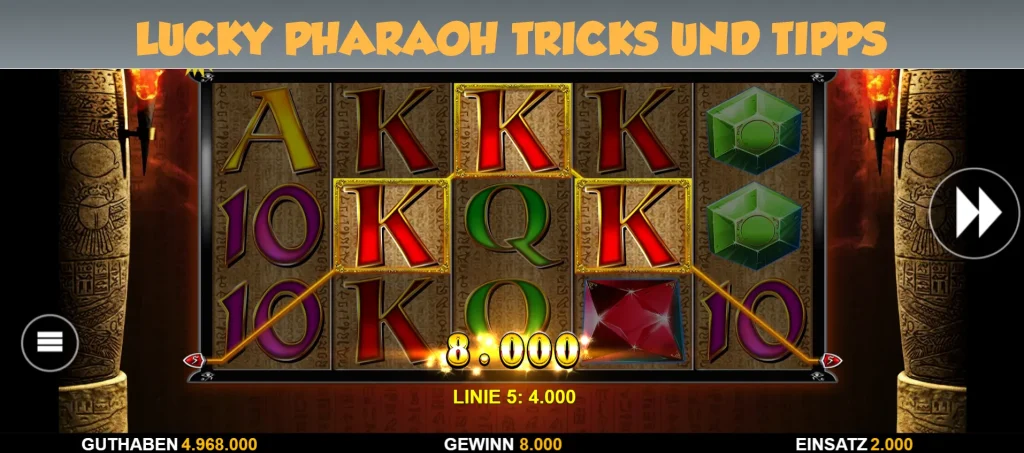 lucky pharaoh tricks und tipps